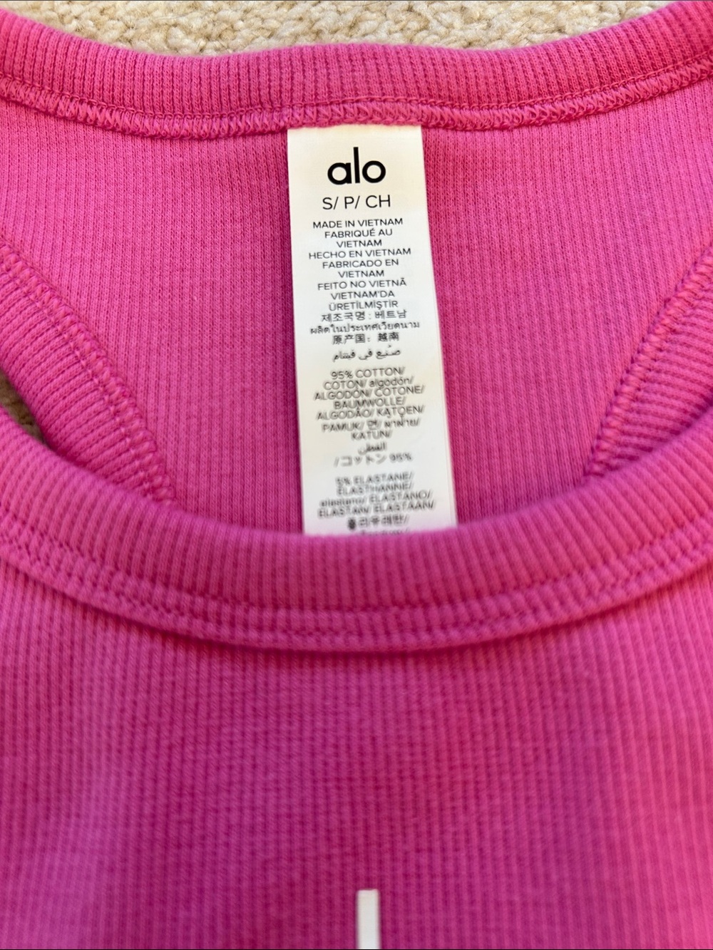 ALO Yoga Aspire Tank-NWT!! - Picture 6 of 9